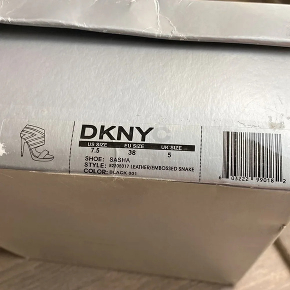 DKNYC SASHA leather sandals with mesh details - Picture 12 of 15